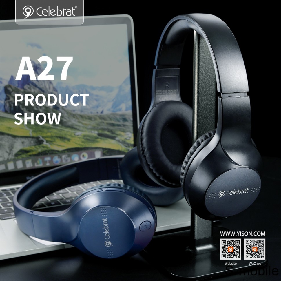 Беспроводные Bluetooth наушники Celebrat A27 