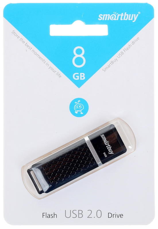 Флеш-накопитель USB  8GB  Smart Buy  Quartz 