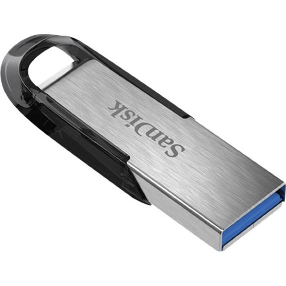 Флеш-накопитель USB 3.0 128GB SanDisk Ultra Flair мет.чёрный 