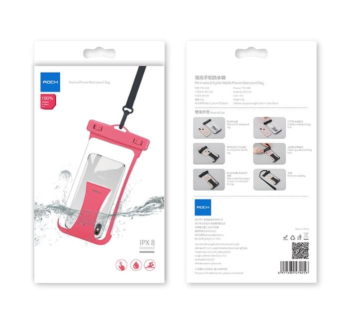 Водонепроницаемый ipx8 чехол-сумочка Rock Minimalist & Stylish Phone Waterproof Bag rst 1034 
