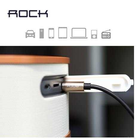 Аудио кабель aux Rock rau0589 