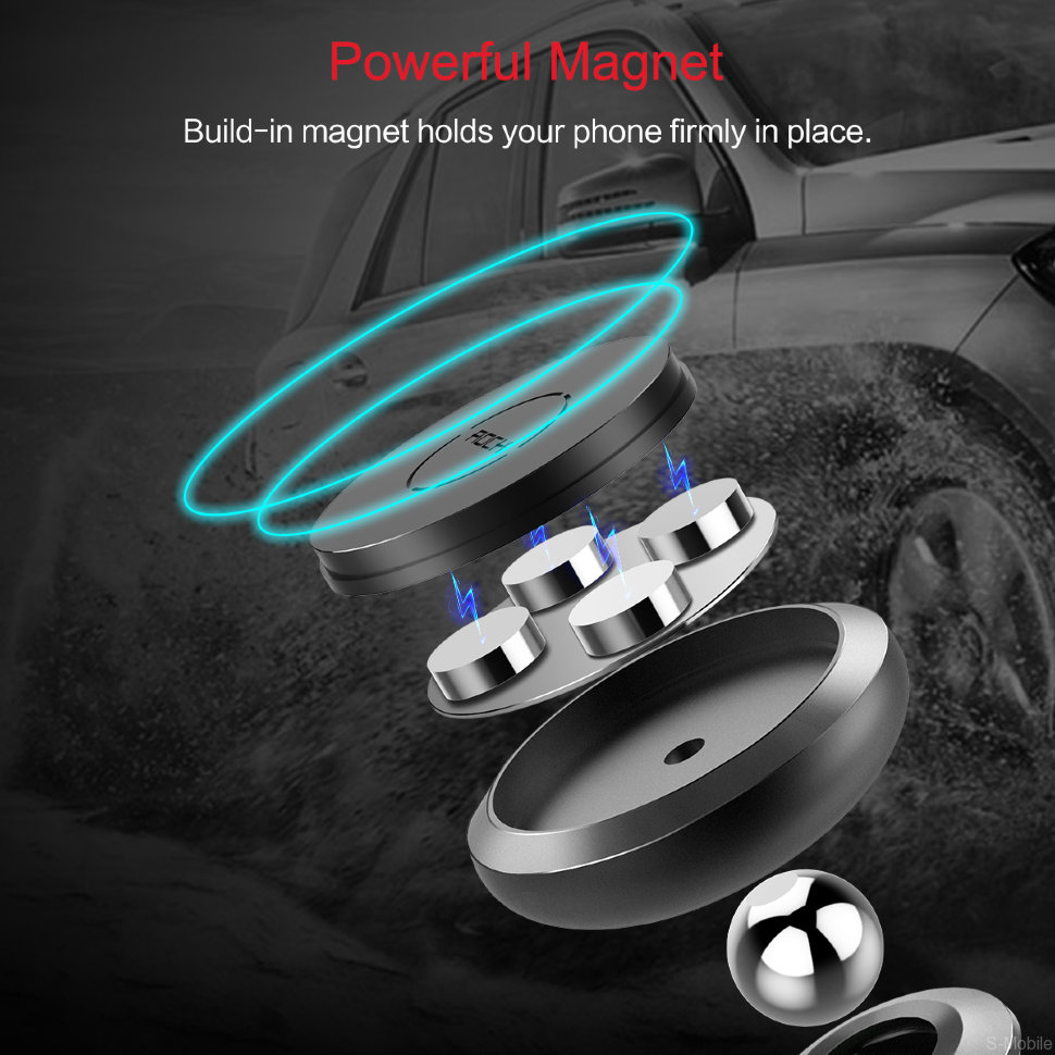 Автомобильный держатель Rock Universal Air Vent Magnetic Car Mount 