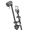 Кабель USB/Lightning Rock U-shaped Metal Lightning Charge & Sync Cable 