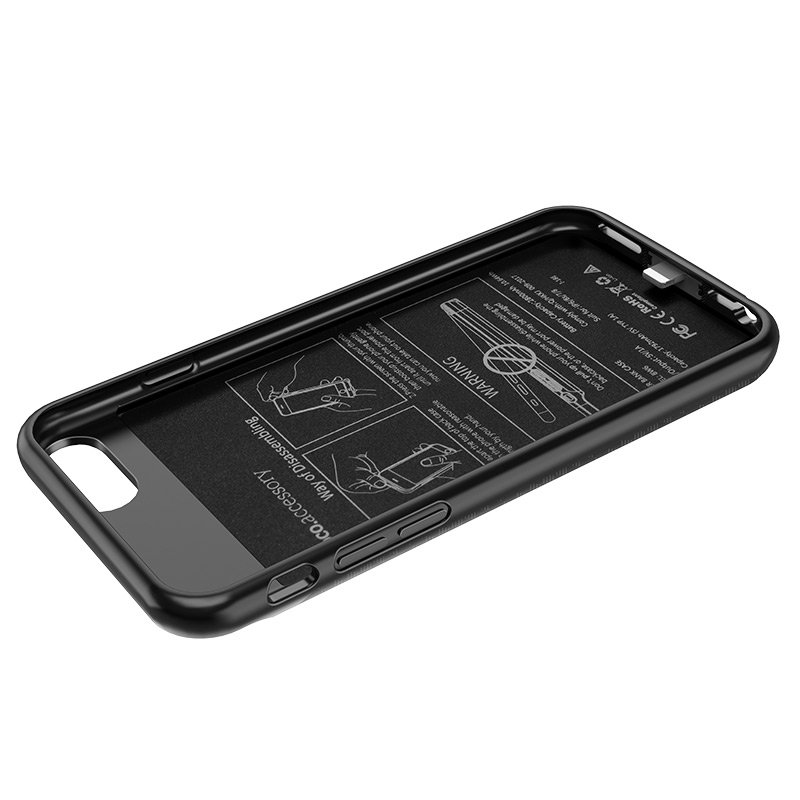 Портативный аккумулятор-накладка для iPhone 6-6S-7-8 BW6 2800mAh 