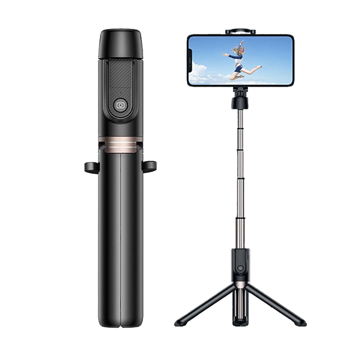 Селфи Палка Трипод с Пультом Rock Bluetooth Remote Selfie Stick with Tripod II 