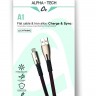 Кабель ALPHA-TECH A1 Charge & Sync USB to Lightning 2.4A 