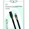 Кабель ALPHA-TECH A1 Charge & Sync USB to Lightning 2.4A 