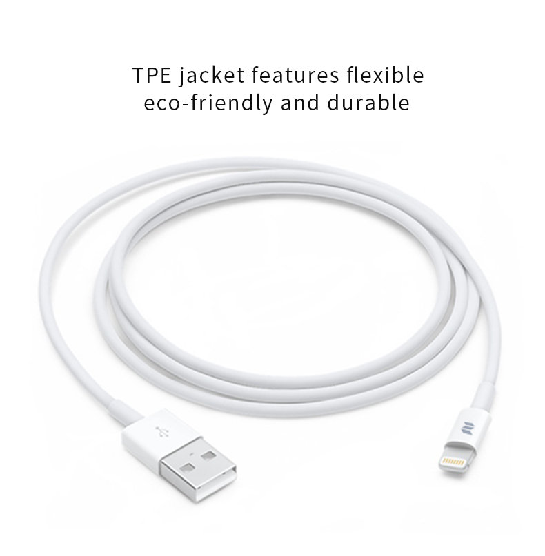 Кабель USB на Lightning Rock Space S06 Charge & Sync round cable 