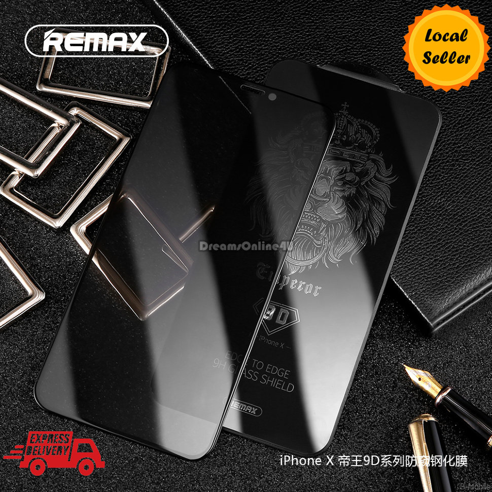 Защитное стекло анти-шпион Remax Emperor series 9D glass gl-35 