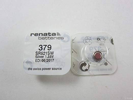 Элемент питания RENATA  R 379, SR 521 SW   (10/100) 