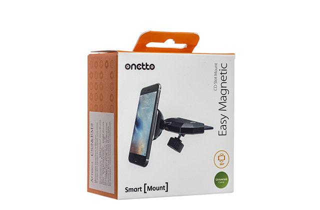 Автомобильный магнитный держатель для телефона в CD слот Onetto CD Slot Mount Easy Magnetic CS2&EM2 