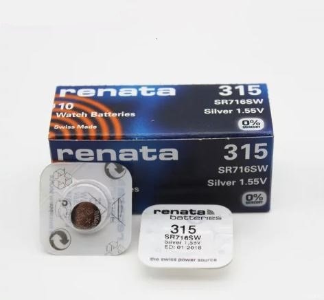 Элемент питания RENATA  R 399, SR 927 W   (10/100) 