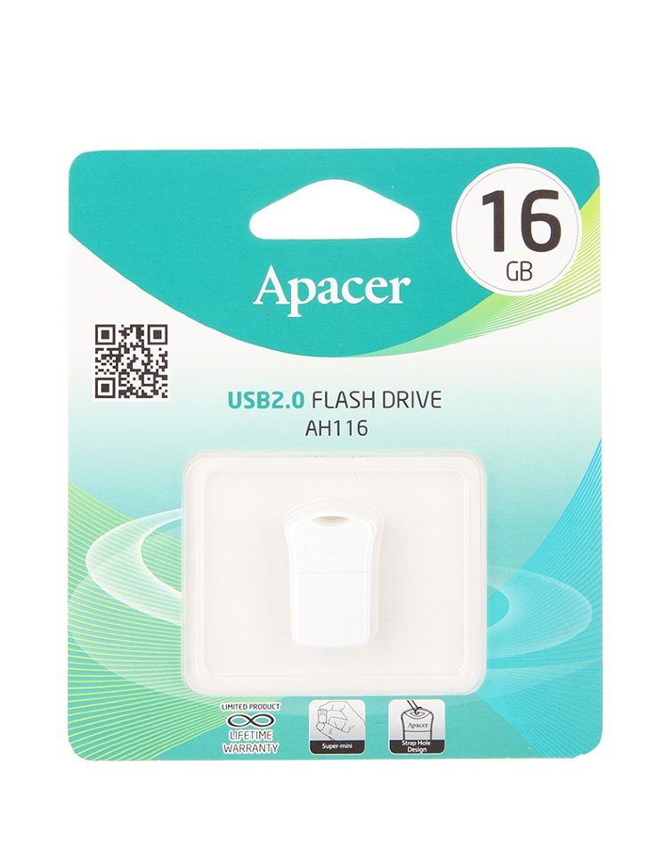 Флеш-накопитель USB  16GB  Apacer  AH116 