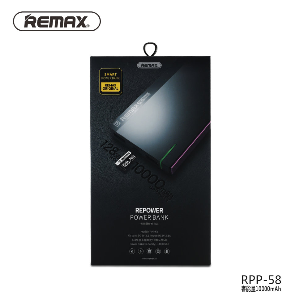 Внешний аккумулятор Remax RPP-58 Repower Series 10000 mAh 